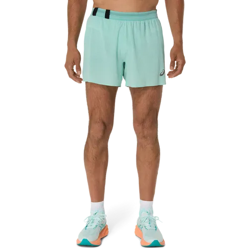 Asics Herrenshort Metarun 5in - türkis, S - Trainingsbekleidung für ambitionierte Läufer, ultraleicht mit ACTIBREEZETM-Technologie für exzellente Belüftung und Temperaturregulierung – ideal für lange Strecken und intensive Trainingseinheiten.