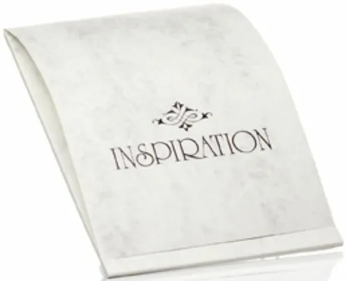 Briefblock A4 40BL grau marm. von Rössler Papier