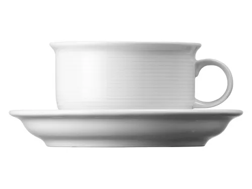 Thomas Porzellan Tasse Trend Weiss Teetasse 2tlg., Porzellan