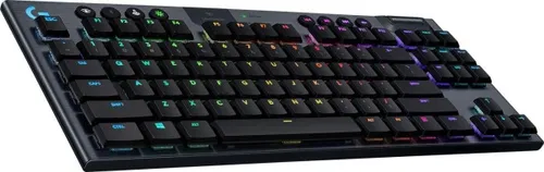 Logitech G915 TKL Wireless Gaming Keyboard - Tenkeyless RGB Gaming Tastatur mit linearen Schaltern für präzise Eingaben und kabellose Freiheit, ideal für Gamer.