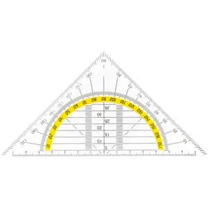 TSI Geodreieck 46302, 16 cm Hypotenuse