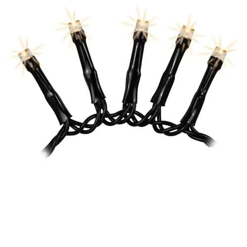 hellum LED Lichterkette Außen, 384 warmweiße LEDs mit Timer von Hellum