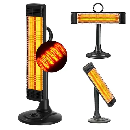 Terrassenstrahler Schwarz von Climative