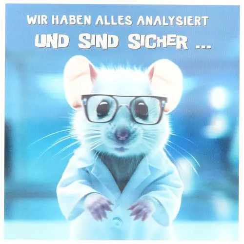 Depesche 14001-050 - 3D Grußkarte mit Musik, witzige Geburtstags-Karte mit farbenfrohem Motiv, passendem Spruch und Innentext