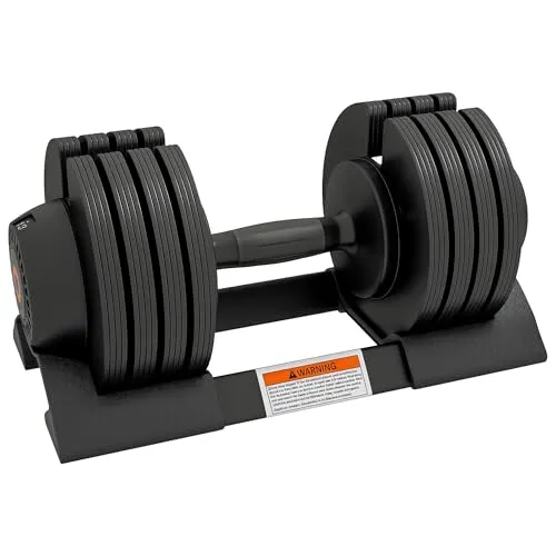 SPORTNOW Verstellbare Hantel, 7-24 kg Hanteln mit Ablagefach, rutschfest Griff, Kurzhantelset aus Kunststoff, Kurzhanteln, Dummbell Set für Zuhause, Fitnessstudio, Krafttraining