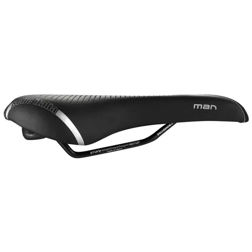 Selle Italia Man Gel Flow Sattel – Black, L2