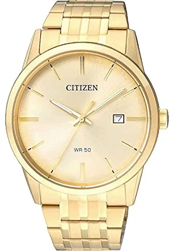 CITIZEN Quarz Herren Armbanduhr BI5002-57P - Armbanduhren für Herren mit Datumsfunktion und Sicherheitsfaltschließe aus hochwertigem Edelstahl für maximale Langlebigkeit und Stil.