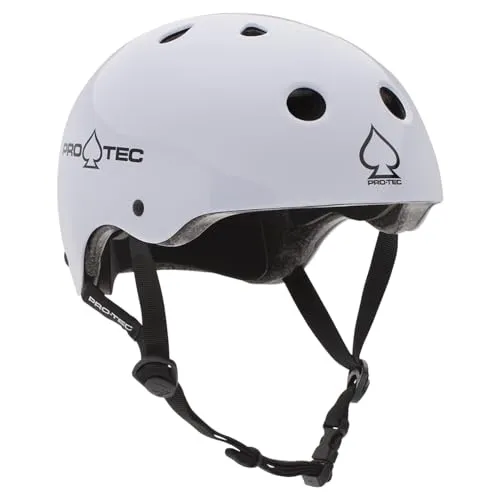ProTec Fahrradhelm Classic, Weiß, L