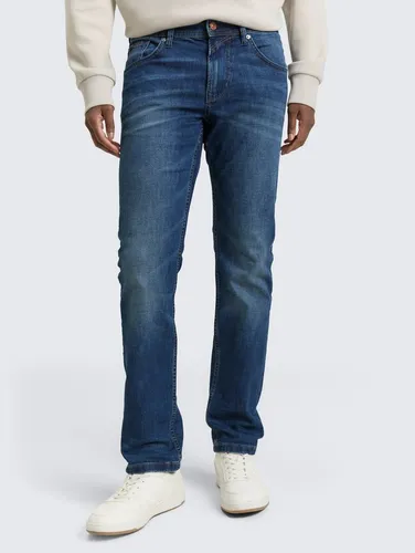 TOM TAILOR Denim Herren Aedan Straight Jeans - Klassische Five-Pocket Jeans im Aedan Straight Fit mit Stretch-Anteil für optimalen Tragekomfort und Bewegungsfreiheit. Ideal für lässige Looks!