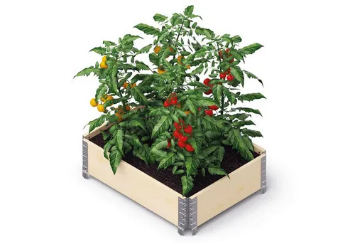 Upyard Hochbeet GardenBox ECO - Stapelbares Palettenrahmen-Beet für kreative Gartenideen - Die Upyard™ Gardenbox ECO ist ein vielseitiges Hochbeet aus natürlichem Holz, ideal für den Anbau von Gemüse und Kräutern. Mit 15 mm Stärke und modularer Bauweise passt es sich perfekt Ihrem Garten an.