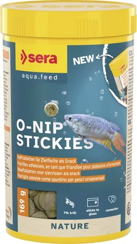 Sera Fischfutter O-Nip Nature 250 ml Pellets von sera