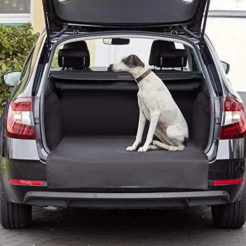 Kofferraumschutz Hund mit Seiten- und Ladekantenschutz
