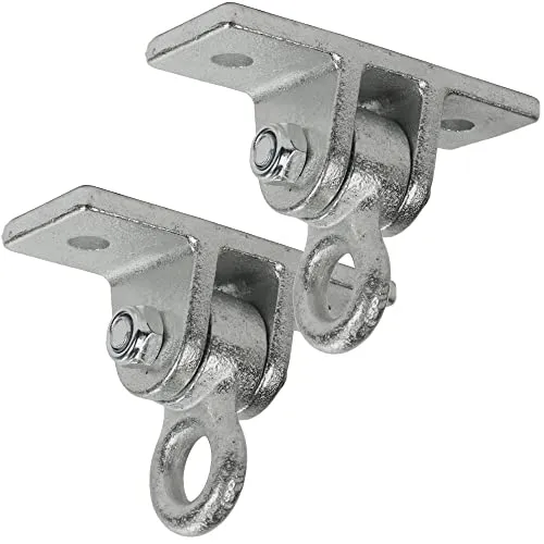 Paar Schaukelhaken schwer Seilaufhängung für Hängematten Hängestuhl Schaukel 1