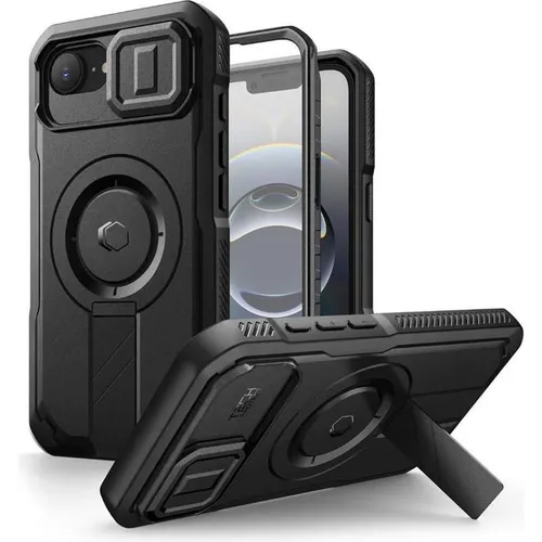 Tech-Protect Case für iPhone 16e - Robuste Handyhülle - Taschen & Schutzhüllen - Heavy Duty, schocksicher und idealer Schutz für dein iPhone 16e in elegantem Schwarz. Herstellergarantie: 1 Jahr.