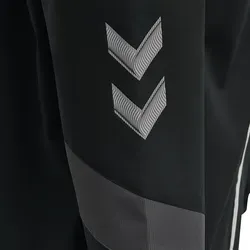 Hummel hmlLEAD TRAINING JACKET Schwarz Größe L - Sportjacke für Herren mit wasserabweisendem WP3000-Schutz, ideal für Training bei jedem Wetter und optimaler Belüftung dank Mesh-Futter.