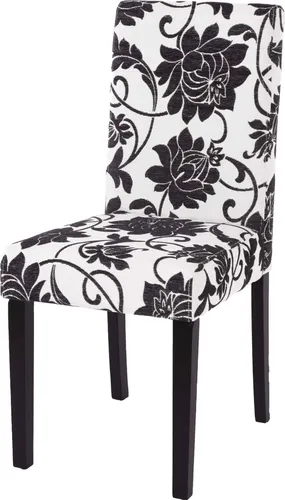 MCW Esszimmerstuhl Littau Jacquard Schwarz