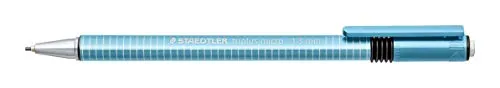 STAEDTLER 774 13-30 triplus micro ergonomischer Durckbleistift (dreikantig, zum Schreiben mit extra breiter Mine, Linienbreite 1,3 mm) Schaftfarbe hellblau