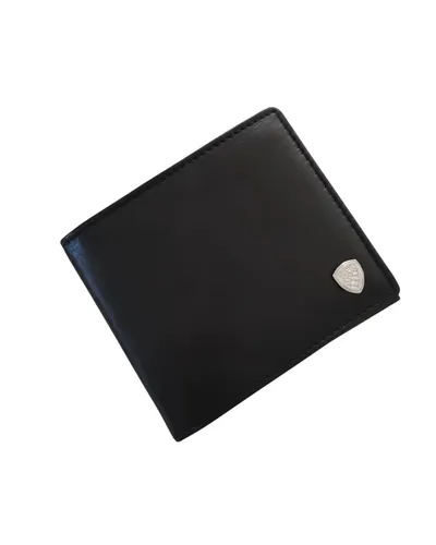 Geldbörse Blauer Cop  Damen Leder Schwarz