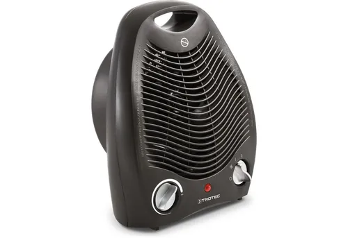 TROTEC Heizlüfter TFH 20 E - Heizlüfter für schnelle Wärme mit 2 Heizstufen und Ventilatorbetrieb. Ideal für Wohn- und Büroräume, leicht transportabel und mit Überhitzungsschutz für maximale Sicherheit.
