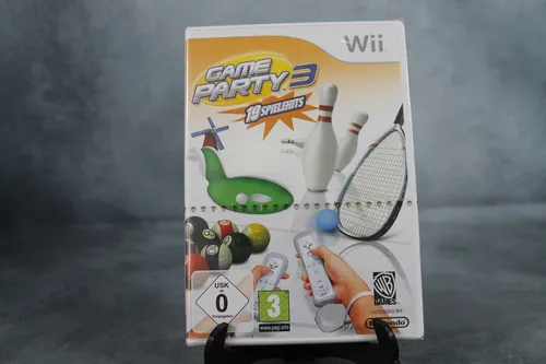 Game Party 3 (Nintendo Wii) - Sealed OVP VGA WATA ready - Games - Erlebe spannende Multiplayer-Action mit Game Party 3, ideal für gesellige Spielabende mit Freunden!