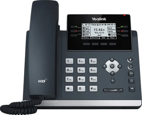 Yealink SIP-T42U - VoIP-Telefon mit Rufnummernanzeige