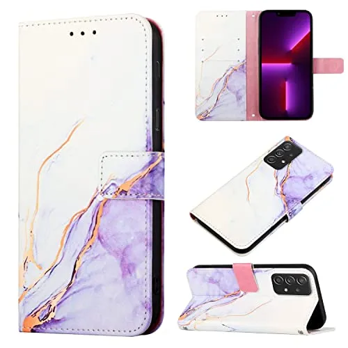 König Design Schutz Handy Hülle kompatibel für Samsung Galaxy A53 5G Case Cover Tasche Wallet 360 Grad Etuis Motiv 5