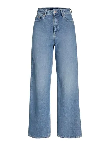 JJXX Damen JXTOKYO Wide HW RR6009 Jeanshose, Light Blue Denim, 28W / 34L