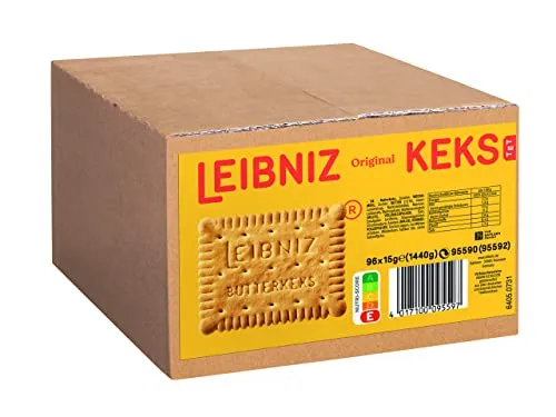 LEIBNIZ Butterkekse »Das Original« - Kekse & Gebäck - Buttrige Butterkekse in praktischen Snackpacks, ideal für unterwegs oder als Snack zwischendurch. Portionsweise verpackt für optimalen Genuss!