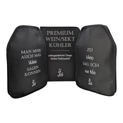 Premium Kühlmanschette für Wein & Sekt - wiederverwendbar und edles Design