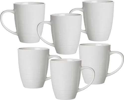 Ritzenhoff & Breker Kaffeebecher-Set Suomi, 6-teilig - Thermobehälter aus hochwertigem Porzellan, spülmaschinenfest und mit zeitlosem Design – ideal für den täglichen Kaffeegenuss.