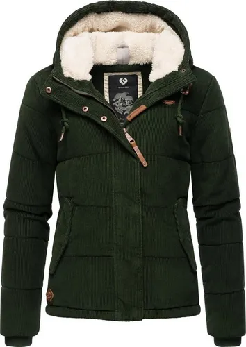 Ragwear Cordjacke Wuggys Stylische Damen Kordjacke mit flauschigem Innenfutter