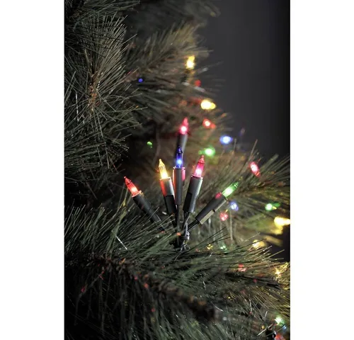 Konstsmide LED Minilichterkette mit 50 bunten Dioden - Weihnachtsbeleuchtung mit 50 bunten LED-Dioden, ideal für stimmungsvolle Innendekoration. Langlebig und umweltfreundlich - für festliche Atmosphäre in jedem Raum.