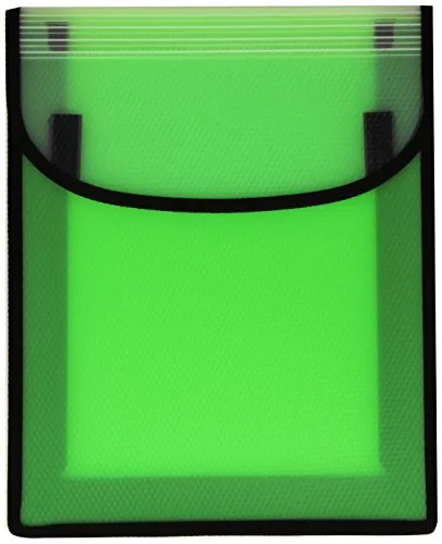 Veloflex 1442400 Flexible Sammelbox VELOBAG DIN A4 hoch, 40 mm Füllhöhe, aus PP-Folie, gelb, rot, blau, grün, pink oder schwarz (keine Farbauswahl möglich)