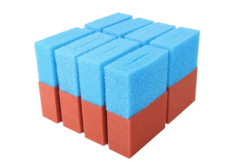 Ersatzschwamm Set passend für Oase Biotec 18 (8x grob 10ppi + 8x fein 30ppi)