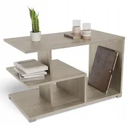 MATKAM Couchtisch TEXAS EX3 - Stilvoll in Sonoma Eiche - Sitzbänke - Eleganter Couchtisch mit den Maßen H55 x B90 x T51 cm, perfekt für jedes Wohnzimmer und sorgt für eine moderne Atmosphäre.