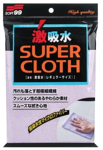 SOFT99 SUPER CLOTH MICROFIBER 1st SUPER WASSERABSORBIEREND