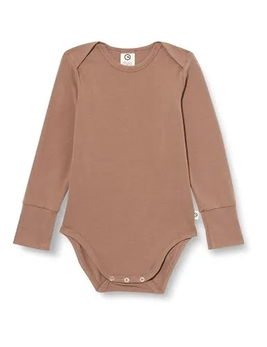 Müsli by Green Cotton Baby Girls Cozy me l/s Body Base Layer, Shade, 68