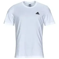 ADIDAS Herren Shirt Essentials - Bequemes T-Shirt mit kleinem Logo - T-Shirts - Klassisches adidas T-Shirt aus bequemem Baumwolljersey, das gut aussieht und sich gut anfühlt, unterstützt nachhaltigen Baumwollanbau.