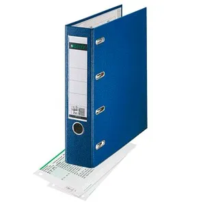 LEITZ Doppelordner blau Karton 7,5 cm, 1 St.