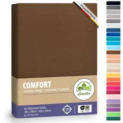 Bettlaken Braun von Leevitex