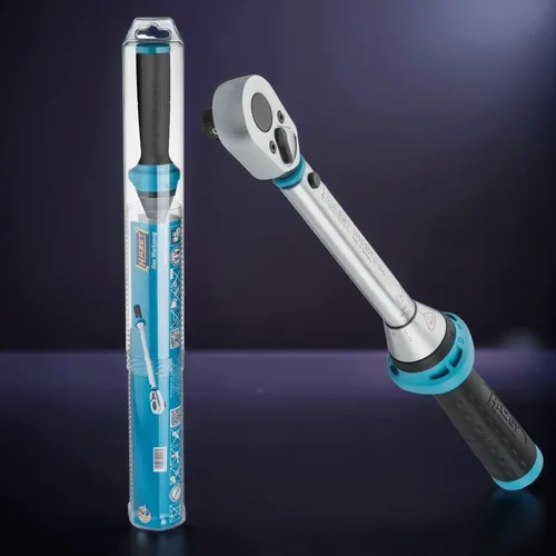 Hazet Drehmomentschlüssel 5111-3CT, 3/8 Zoll - Drehmomentschlüssel für präzise Arbeiten von 20 - 120 Nm mit haptischem und akustischem Signal. Ideal für Werkstätten, Motorräder und Reifenservice. Made in Germany.