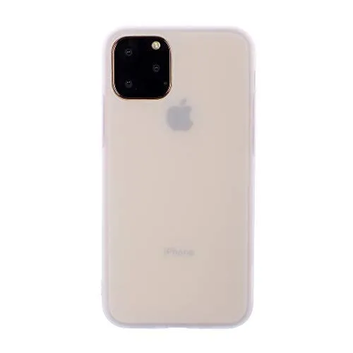 CoverKingz Case kompatibel mit iPhone 11 Pro [5,8 Zoll] - Silikon Handyschutz Hülle Slim - dünne Handyschale Matt Weiß