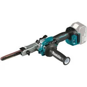 Makita Bandschleifer DBS180Z - Akku-Bandfeile 9mm, 18V, leistungsstark und ideal für schwer zugängliche Stellen, mit bürstenlosem Motor und LED-Leuchte