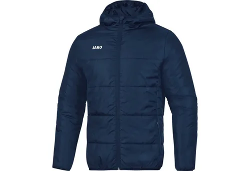 Jako Unisex Steppjacke Basic EX7250 in Blau XXXL - Funktionsjacke aus 100% Polyester, ideal für Fußball und Outdoor-Aktivitäten, pflegeleicht und maschinenwaschbar bei 30°C.