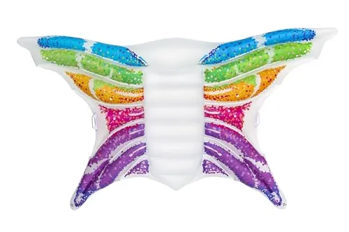 Bestway Badeinsel Schmetterling, 294 x 193 cm - Trendy Badeinsel im Schmetterling-Design für Strand, See oder Pool. Ideal für Erwachsene und Kinder, leicht verstaubar und perfekt für unvergessliche Selfies!