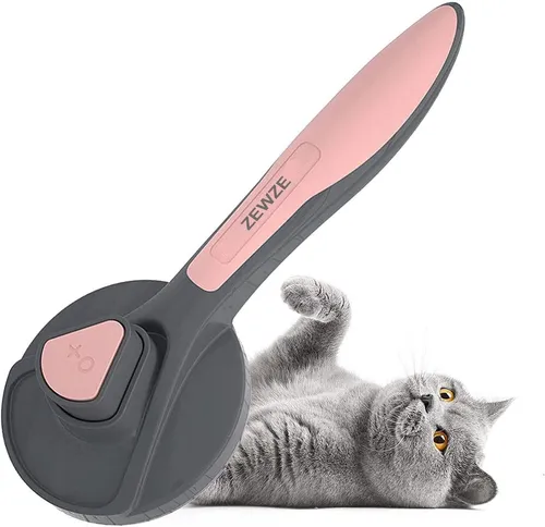ZEWZE Pflegebürste für Katzen und Hunde -