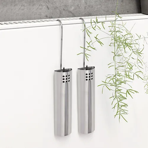 HI Luftbefeuchter-Set 2-teilig Edelstahl