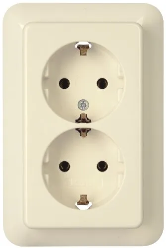 Steckdosen Beige von Kopp