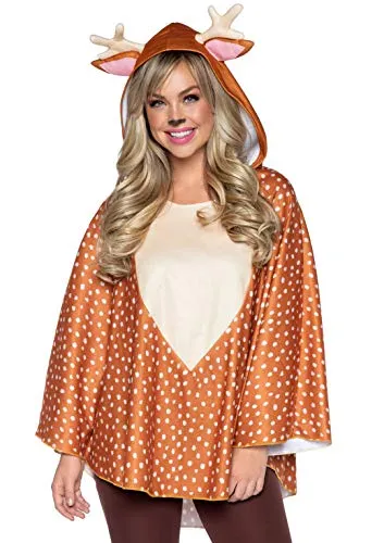 Leg Avenue Fawn Kostüm Set brown One Size - Erotische Kostüme für Damen, entspannte Passform und pflegeleicht – ideal für Partys, Halloween oder einfach nur zum Spaß!