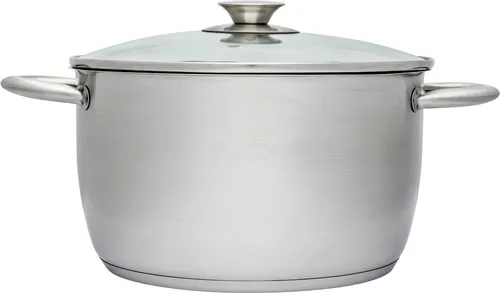 FLORINA Henry Kochtopf 20 cm Edelstahl mit Deckel